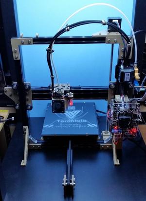 Riser for Tevo Tarantula Board to clear BLTOUCH