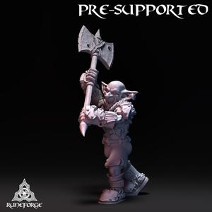 Classic Goblin - Two-handed Axe
