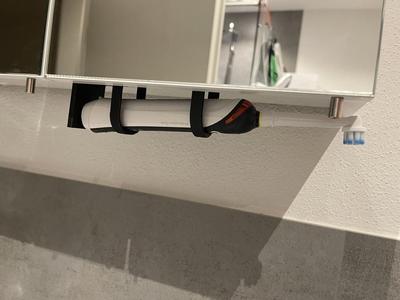 Toothbrush holder horizontal for Oral B