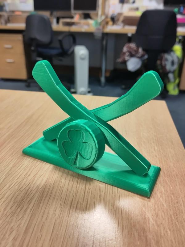 Underwater hockey trophy