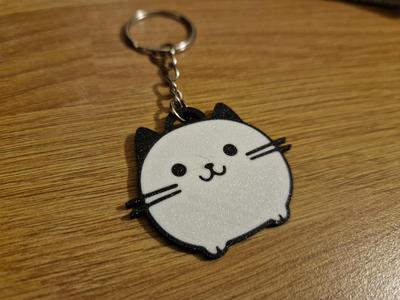 Kawaii Cat Keyring 9 (AMS Ready)