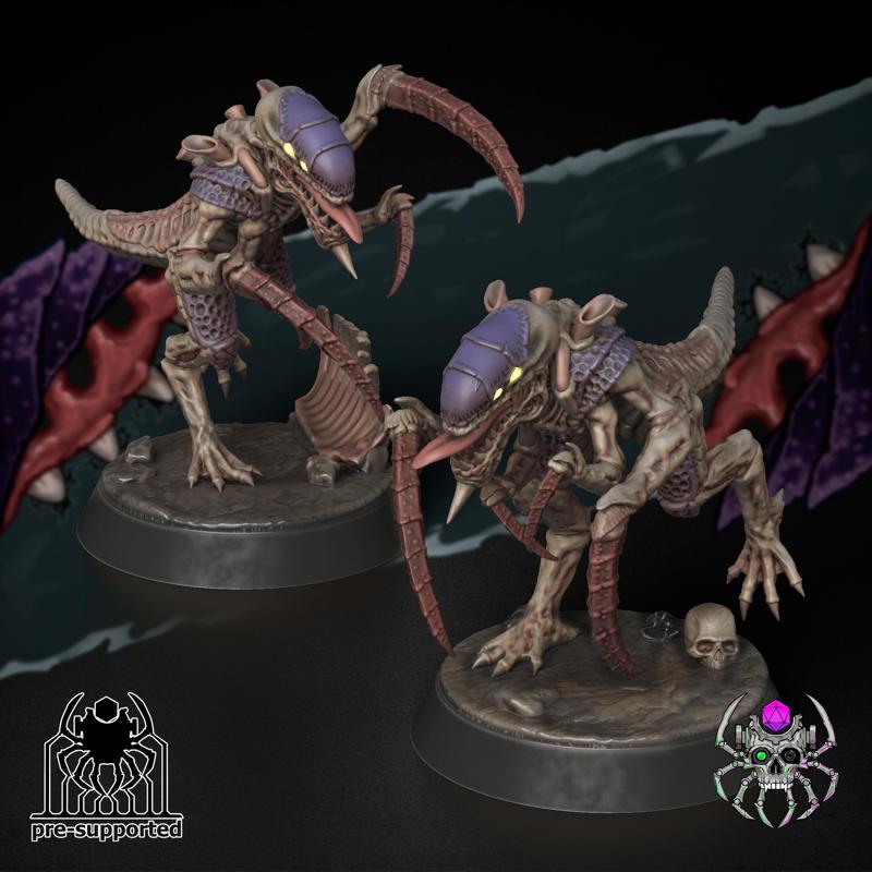 Clawed destroyers of The Hive