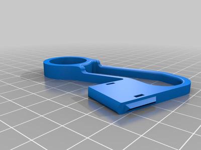Ender 3 V3 SE Bed Cable Strain Relief