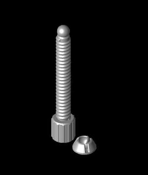 Base C-Clamp 40 Bolt Cap.stl