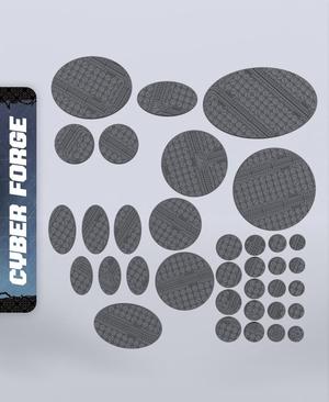 Saurian Space Bases - With Free Cyberpunk  - Sci-Fi Gift Ideas for RPG and Wargamers