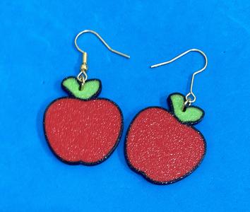 Apple earrings