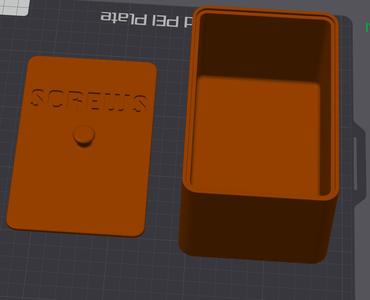 screws box