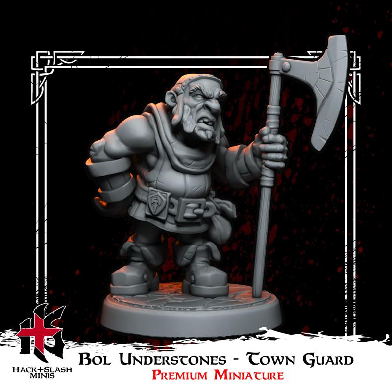 Bol Understones - Dwarf City Guard