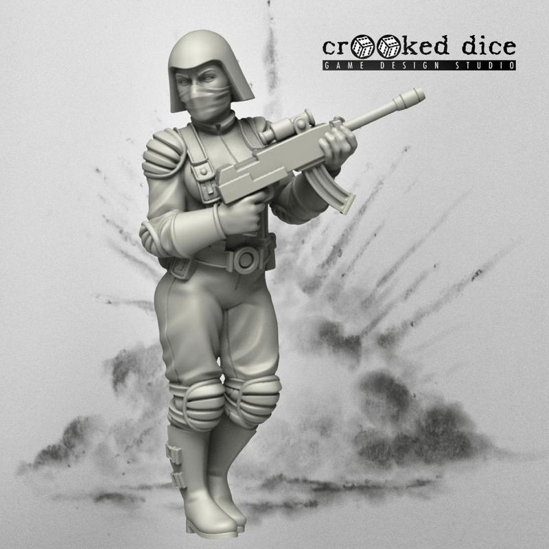 ASP Female Trooper - Standing