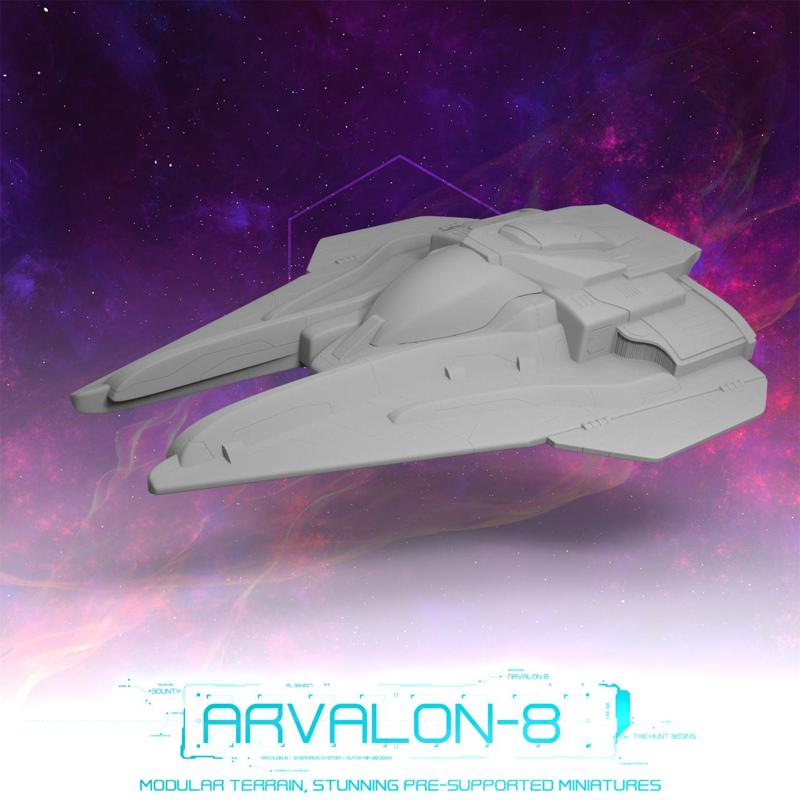 Arvalon-8 Space Fleet: The Falcon