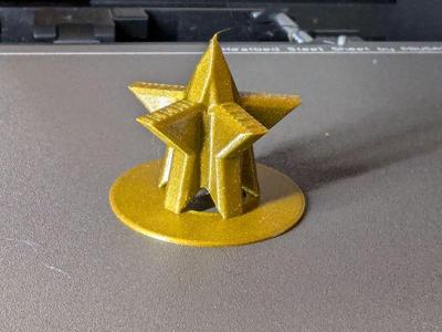 3-in-1 Colorful Christmas Tree Candy Dispenser - Easier Printing Star