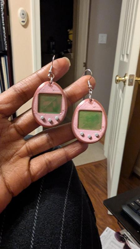 Digital Pet Earrings