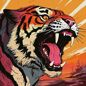 Hueforge Tiger #2