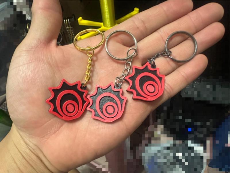 Monster Hunter Icon Pendant (Rathalos Plate)