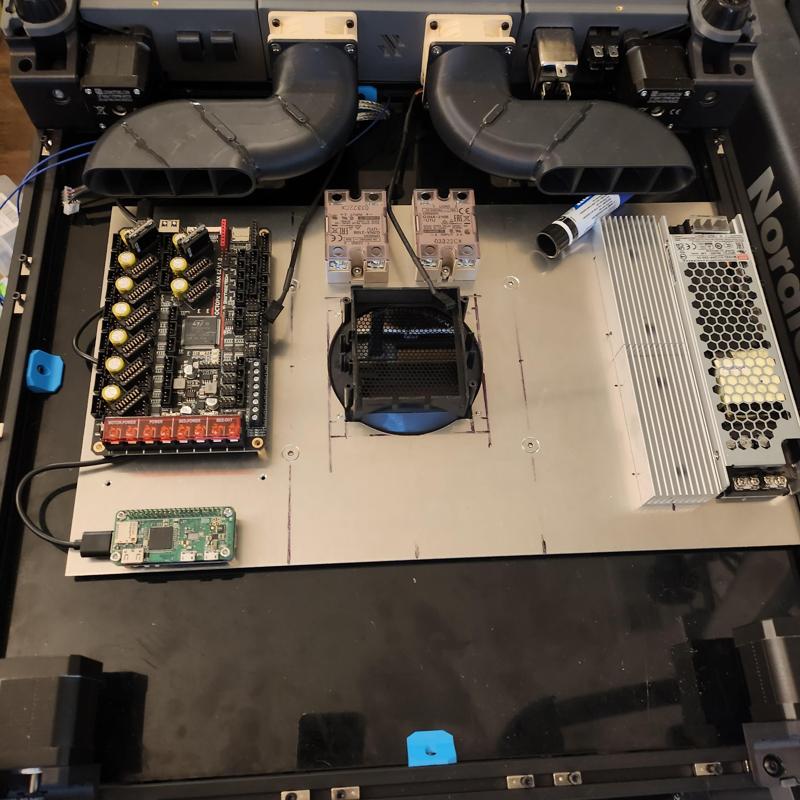 Voron 2.4 350 Rear Electronics Bay Fans
