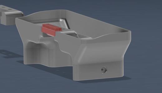 voron 2.4 purge bucket with bamboo a1 mini brush clearance for whoopingpochard kenimatics