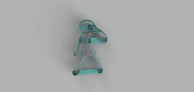 Bold and Brash Cookie Cutter