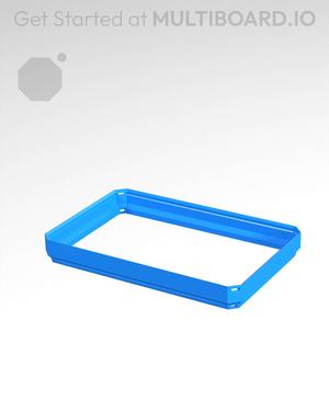 3x2x0.25 - Simple Walls - Standard Click-In Multibin Shell Extension