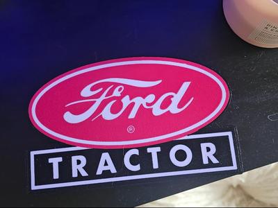 Ford Tractor logo light box 