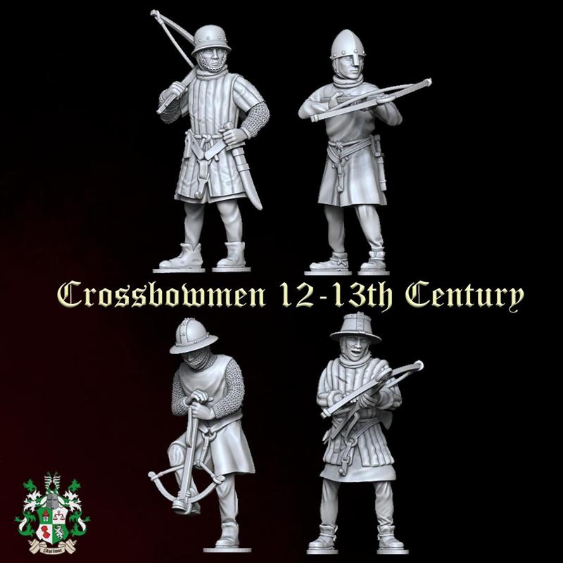 Crossbowmen 12-13th Century Set 1