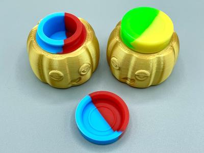 Pumpkin Buddy 5ml Silicone Container