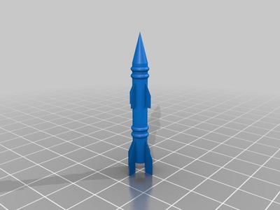 Missiles for Missile Pod-style Battery Holders AA/AAA by masa4dc