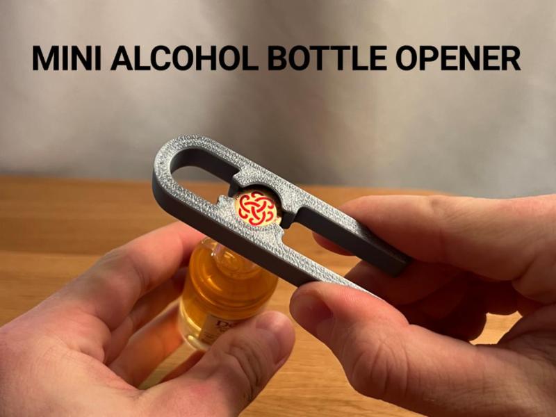 Mini Alcohol Bottle Opener