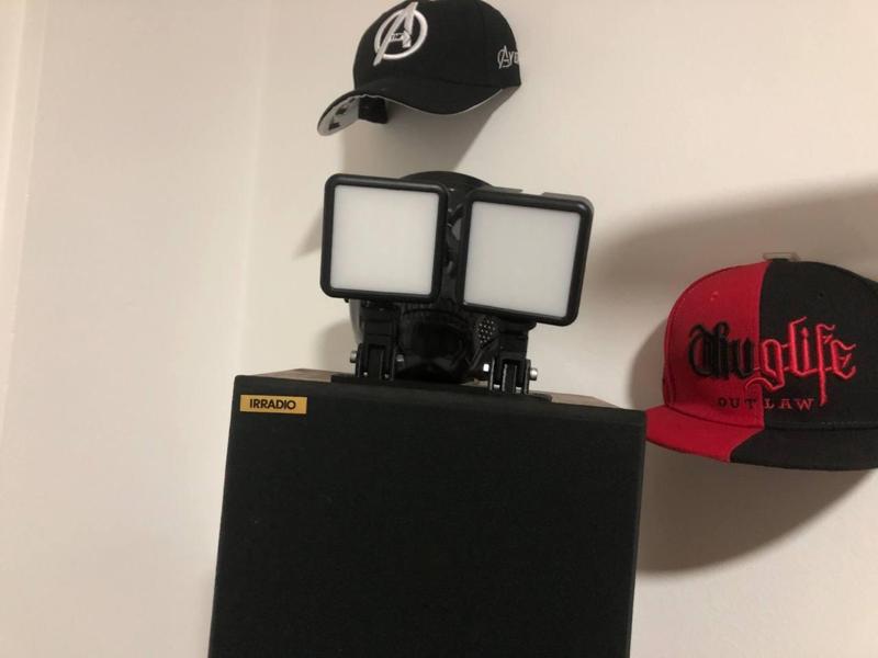 simple mount for photography lights