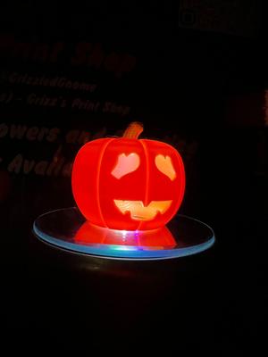 See no evil - Mittens Version - Tea light Jack o lanterns