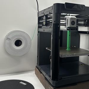 Wall Mounted Spool Holder For Filament, Mounts Sideways Against Wall