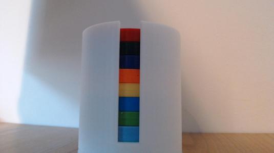 holder for disc with a diameter of 60mm