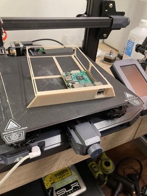 Creality Ender-3 S1 Klipper Octoprint Raspberry Pi 3B+ Tray