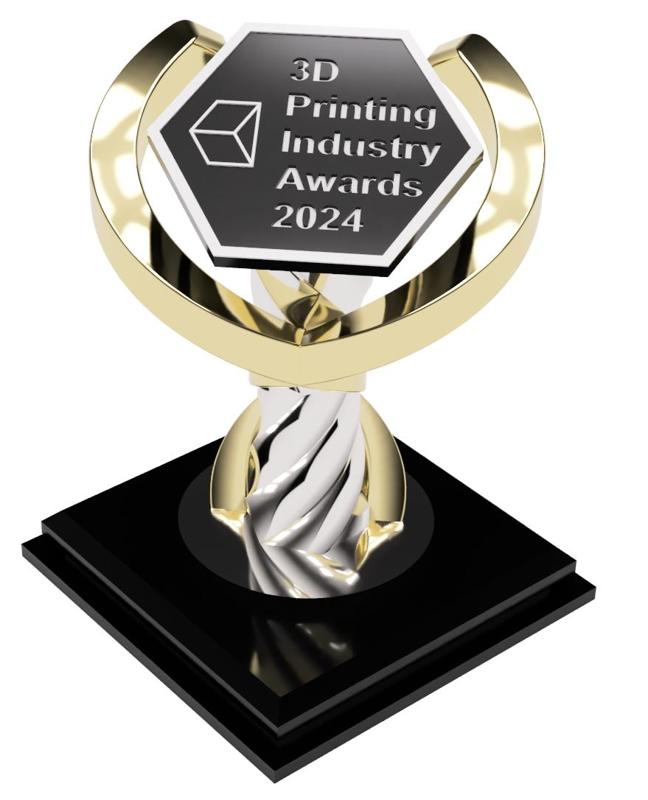 3D Print Industry Awards 2024 Trophy 2