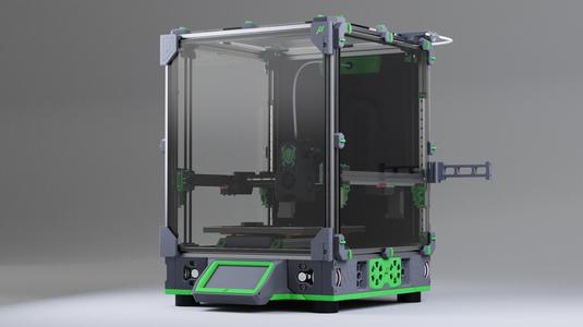 Stl panel file for Micron+ and pin mod for Carrier, lock_mod