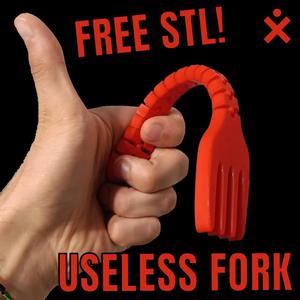 USELESS FORK - FLEXI STL BY FORBIDDEN MINIATURES