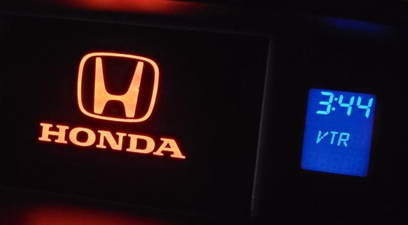 Honda Odyssey RB1 navigation screen cover