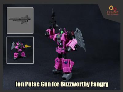 Ion Pulse Gun for Transformers Buzzworthy Fangry
