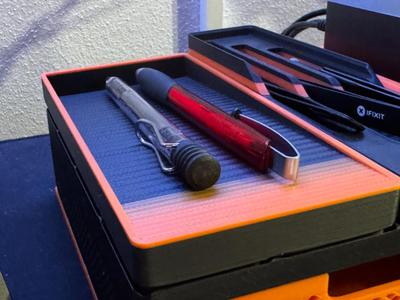 Gridfinity 2x4 Low Pen Tray