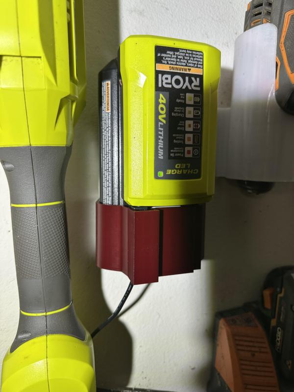 Ryobi 40V Battery Holder