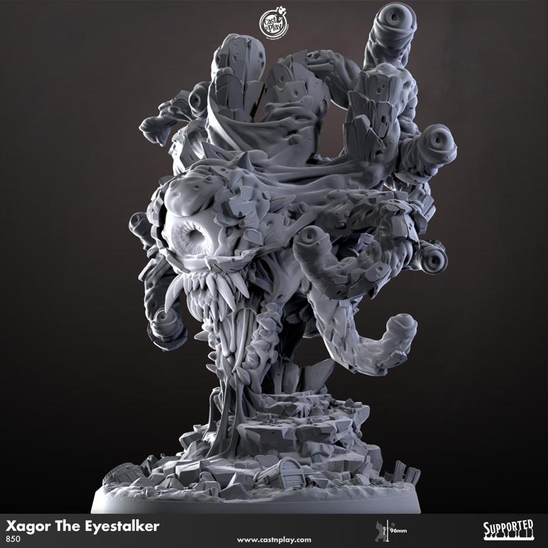 Beholder - Xagor, The Eyestalker (Pre-Supported) | Cast n Play