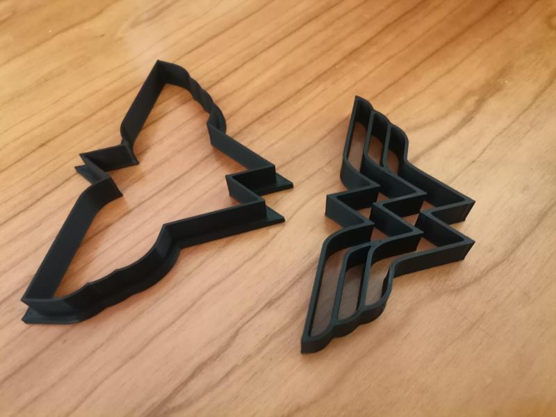 Wonder Women Cutter and Outline