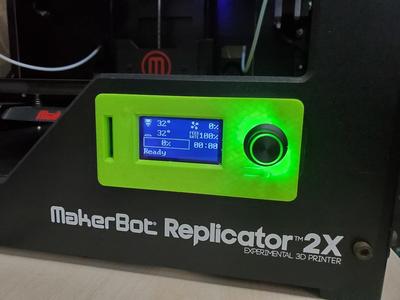 MINI12864 case for replicator 2x