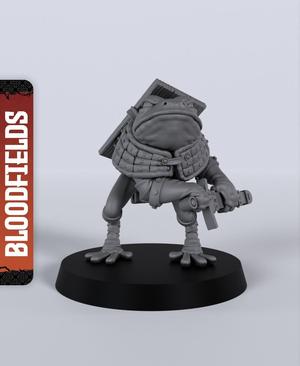 Croak the Ambusher - With Free Dragon  - 5e DnD Inspired for RPG and Wargamers