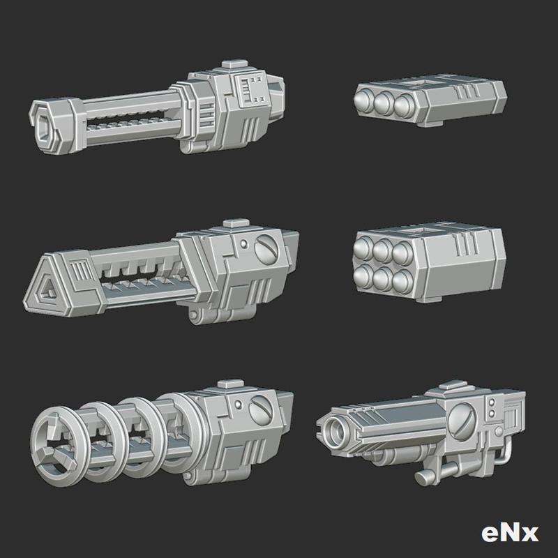 SCIENCE FICTION WEAPONS PACKAGE (PK001)