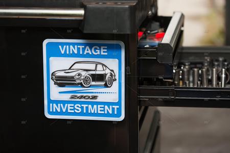 Datsun 240Z Project Car Restoration Sign