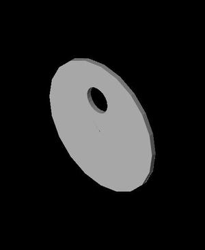 Pacman Shapped Cup Coaster