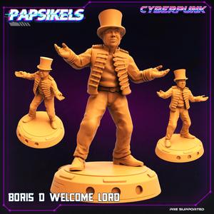 BORIS D WELCOME LORD