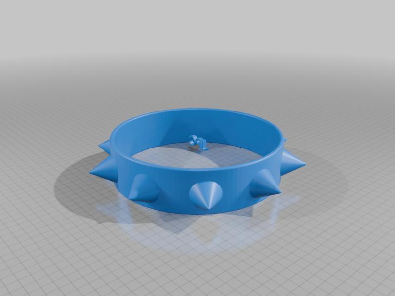 Spikes collar