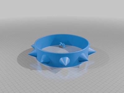 Spikes collar