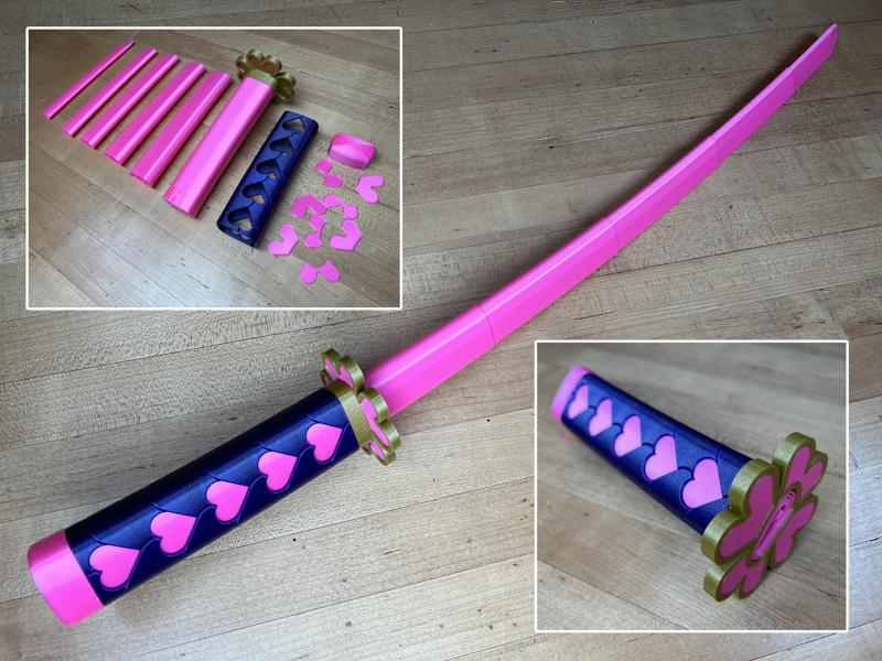 Mitsuri's Multi-Part Collapsing Katana